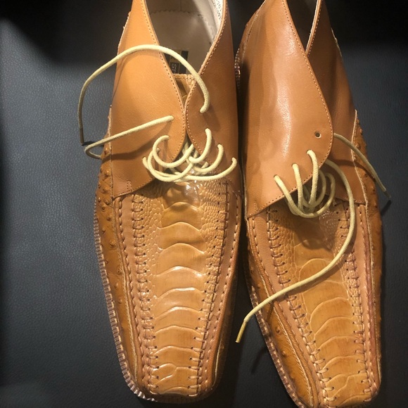 Stacy Adams Other - Men’s tan Stacy Adams dress shoes. Size 9m